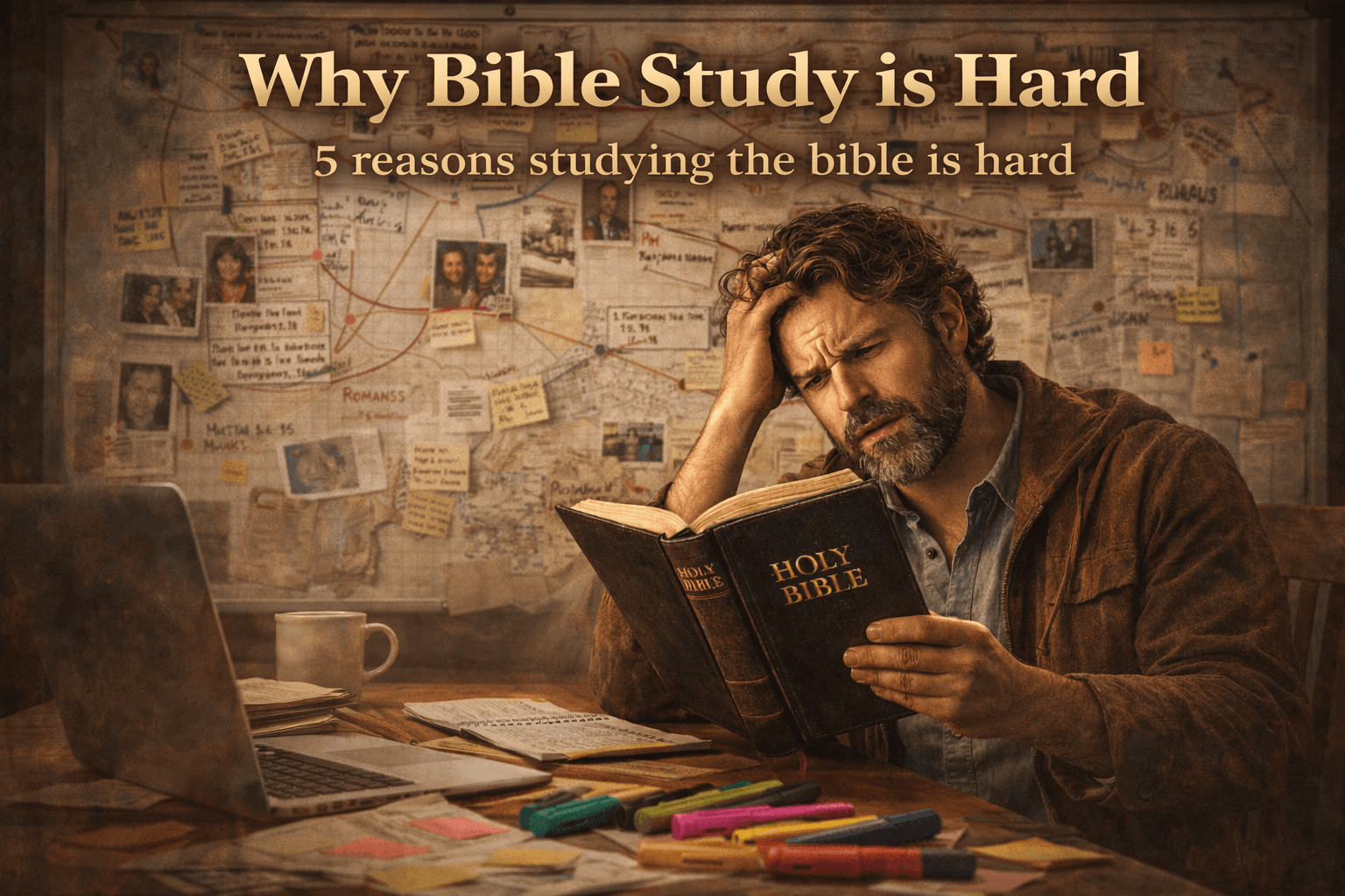 Why Bible Study Is Hard Banner