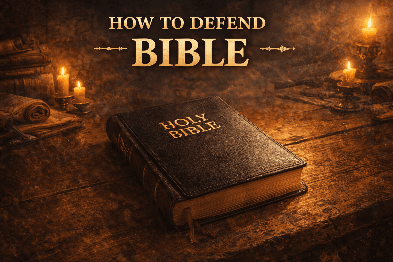 How to Defend the Bible Banner