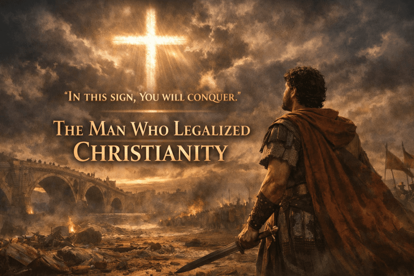 The Man Who Legalized Christianity Banner