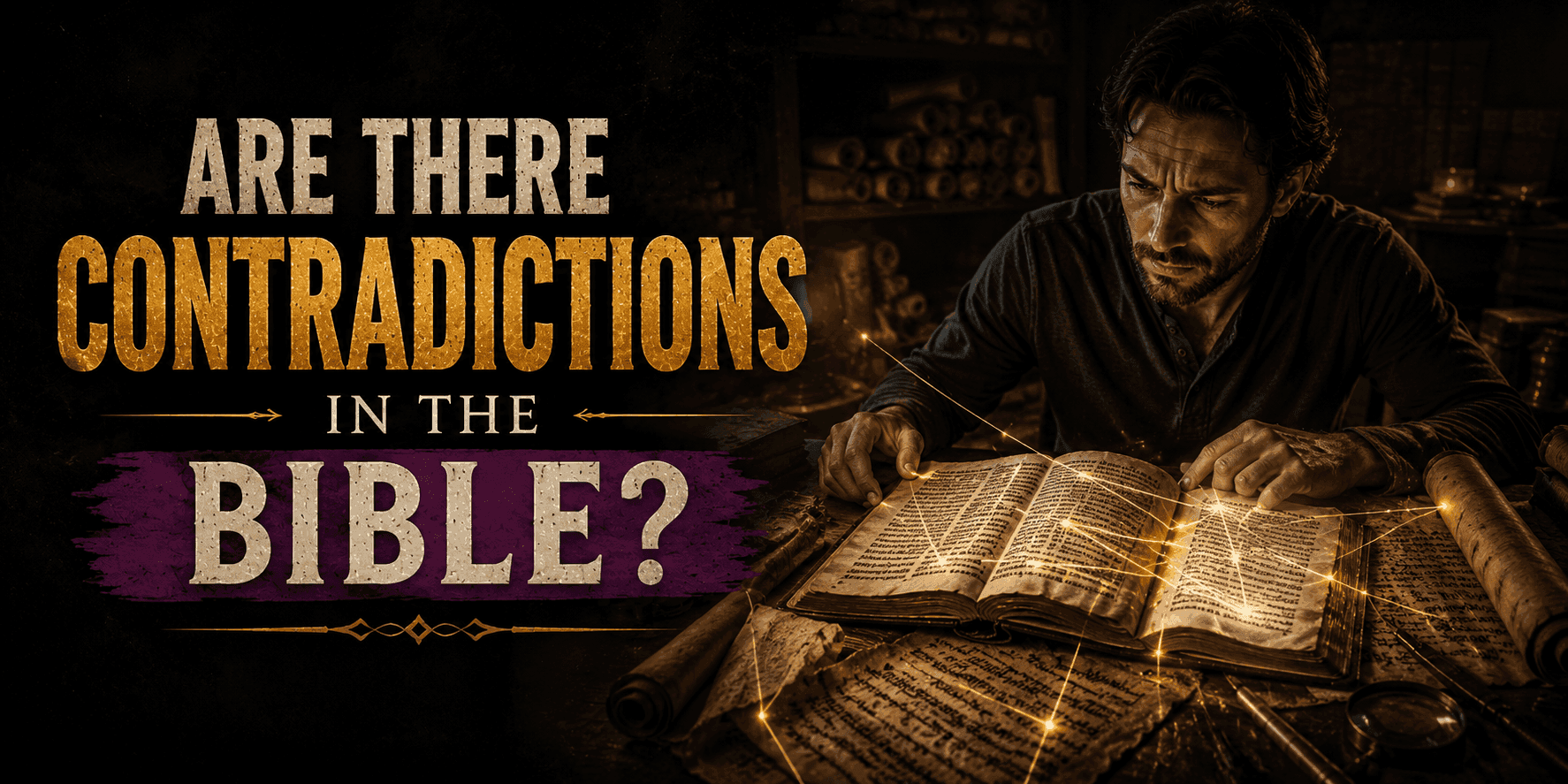 Are There Contradictions in the Bible? banner