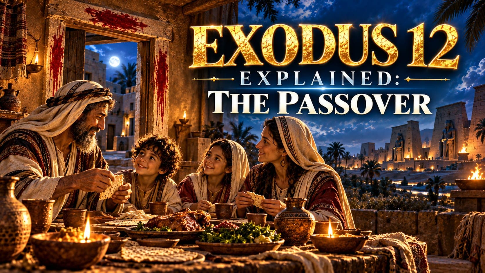 Exodus 12 Explained: The Passover Lamb and the Night Egypt Let Go banner