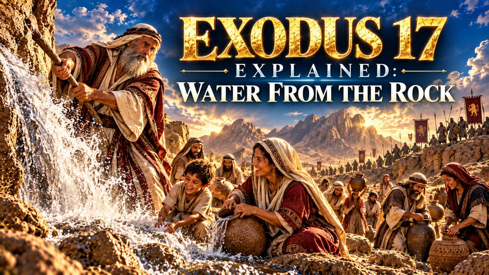 Exodus 17 Explained: Water From the Rock and the Fight With Amalek