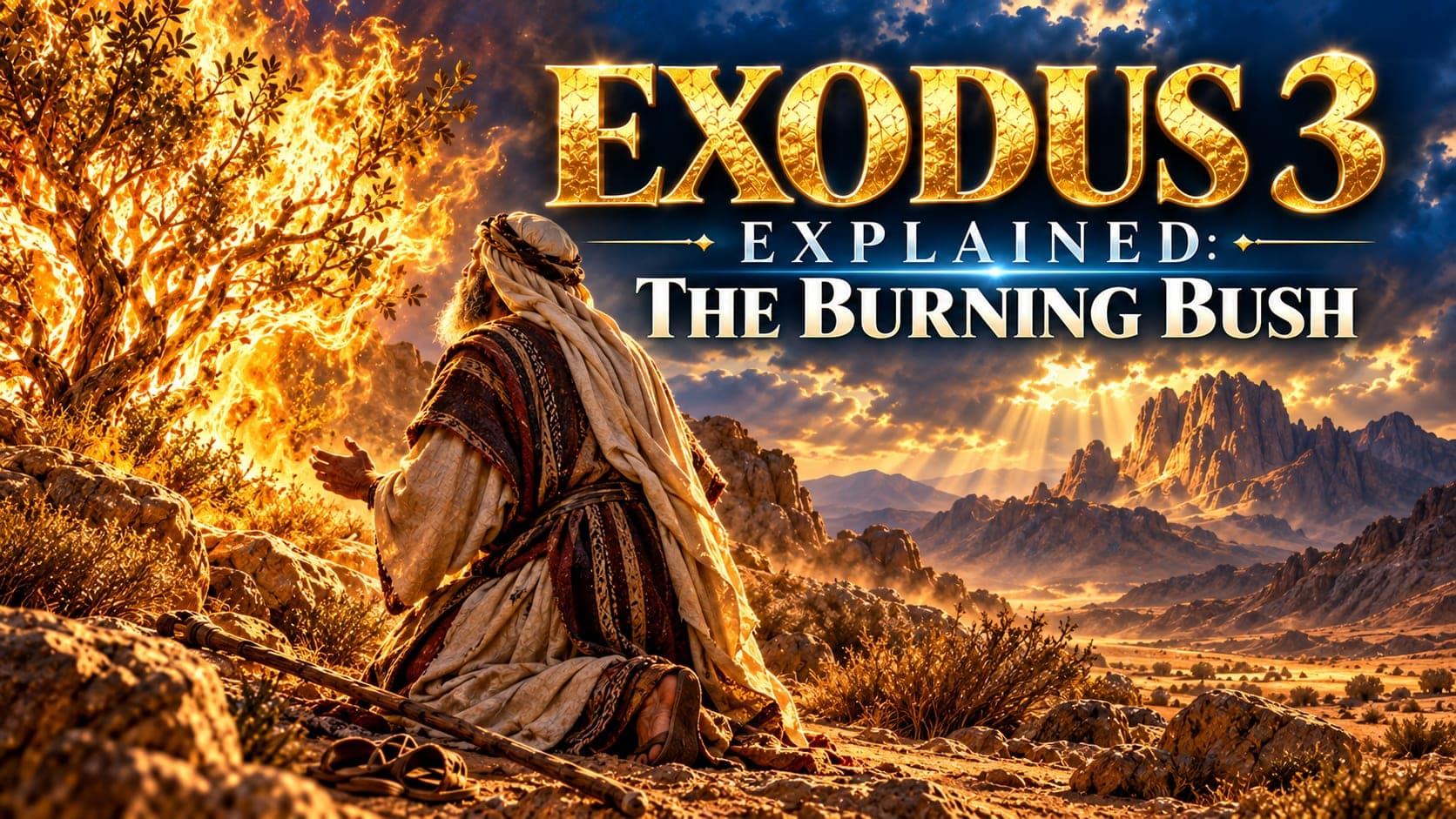 Exodus 3 Explained: The Burning Bush and the Name of God
