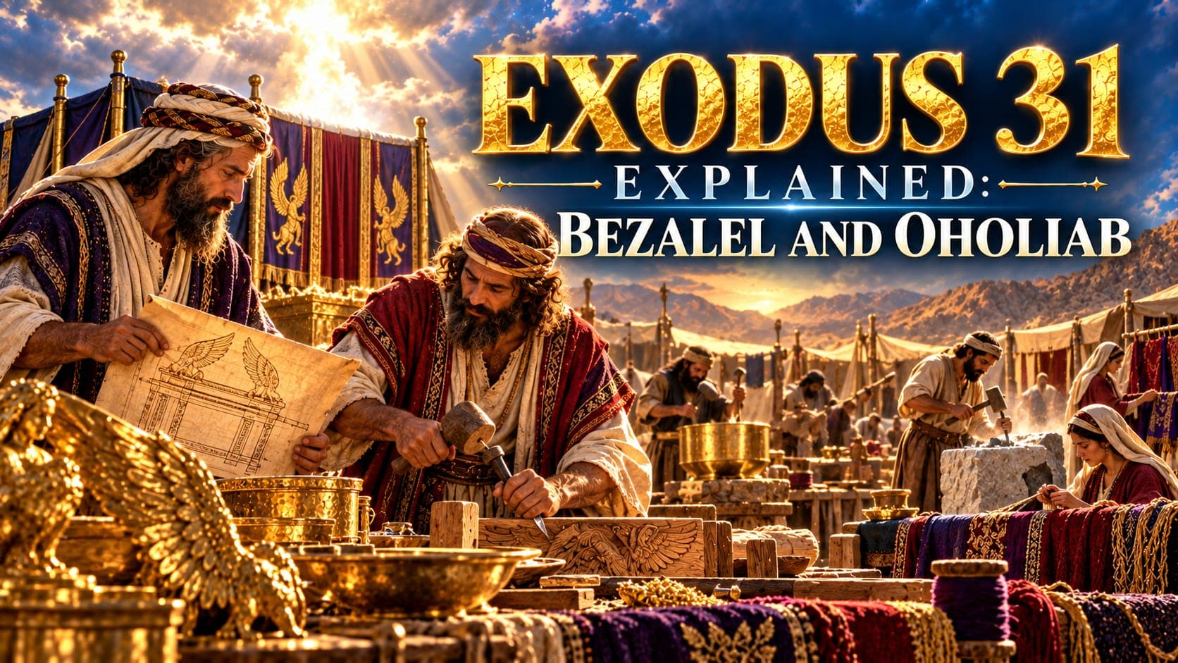 Exodus 31 Explained: Bezaleel, the Sabbath Sign, and the Tables of Stone