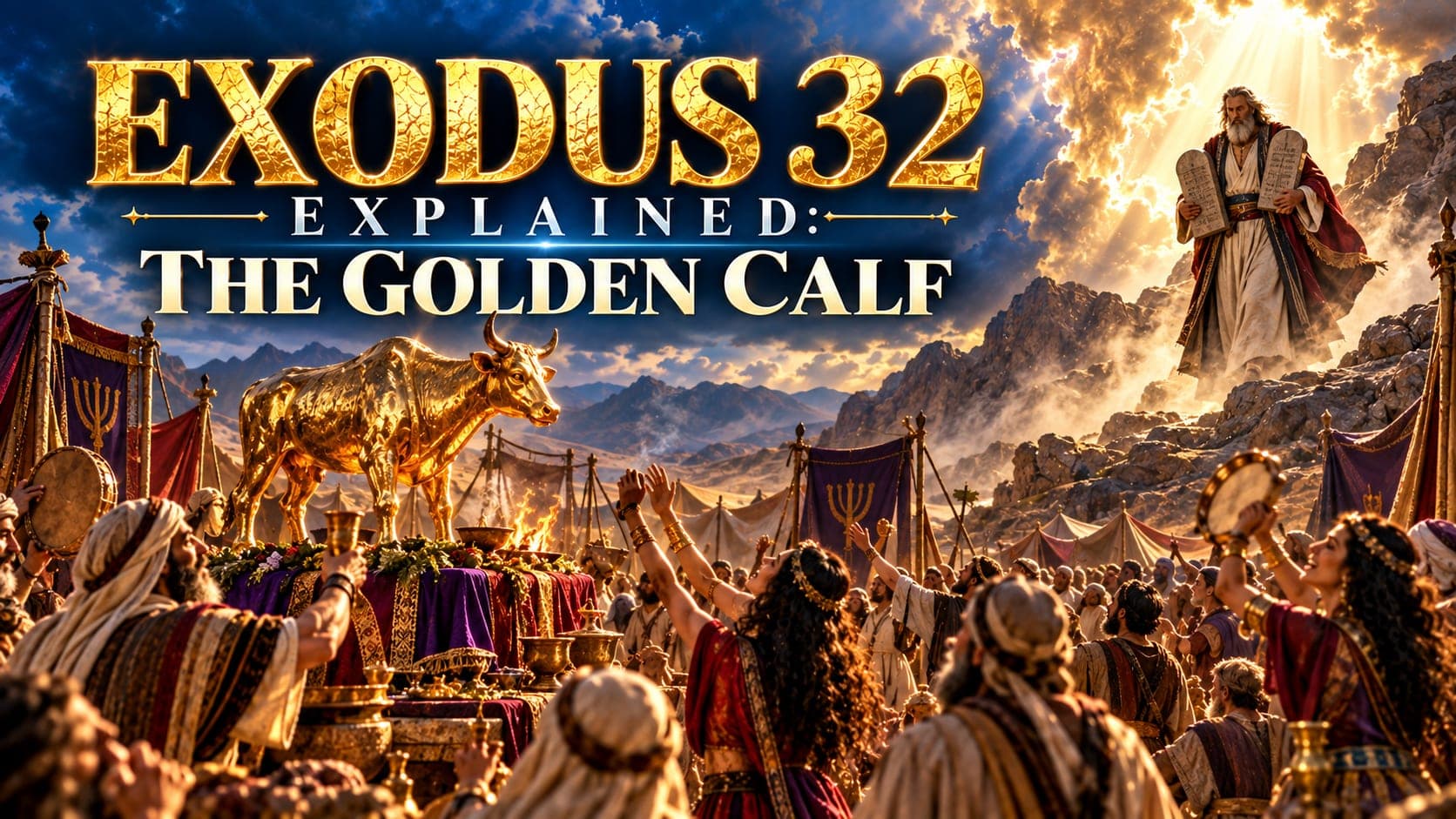 Exodus 32 Explained: The Golden Calf and Moses' Plea for Israel