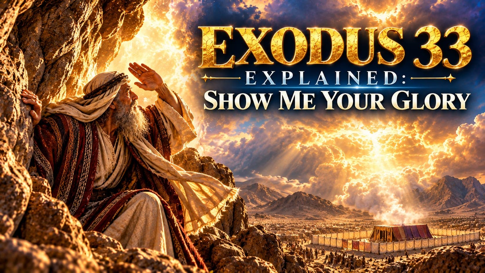 Exodus 33 Explained: Moses Pleads for God's Presence and Glory banner