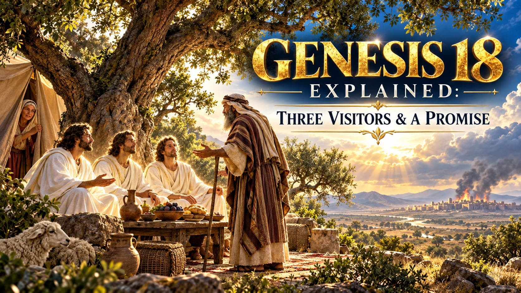 Genesis 18 Explained: Sarah's Laugh and the Bargain for Sodom banner