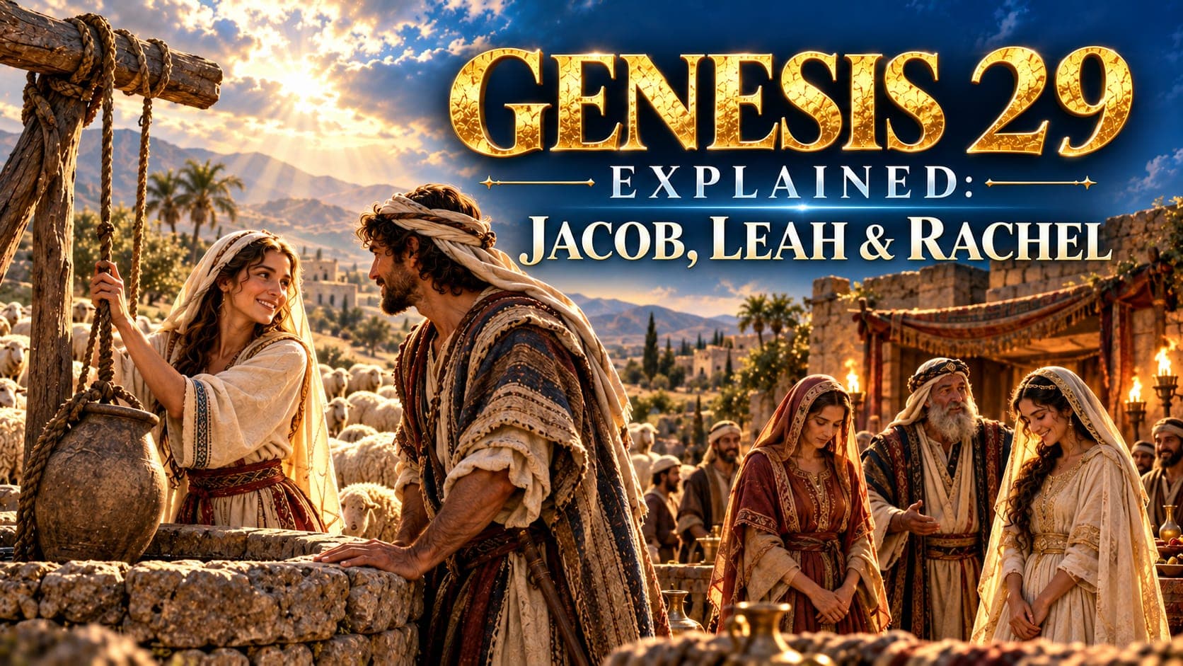 Genesis 29 Explained: Jacob Meets Rachel and Is Deceived by Laban