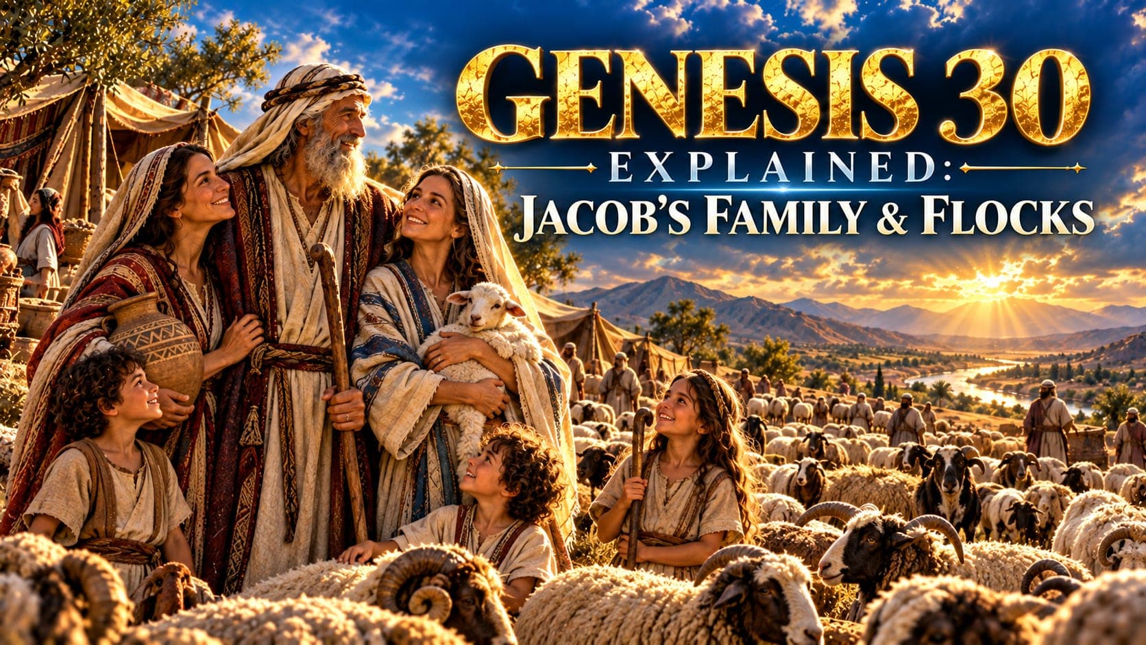 Genesis 30 Explained: Rachel, Leah, and Jacob's Growing Flocks banner