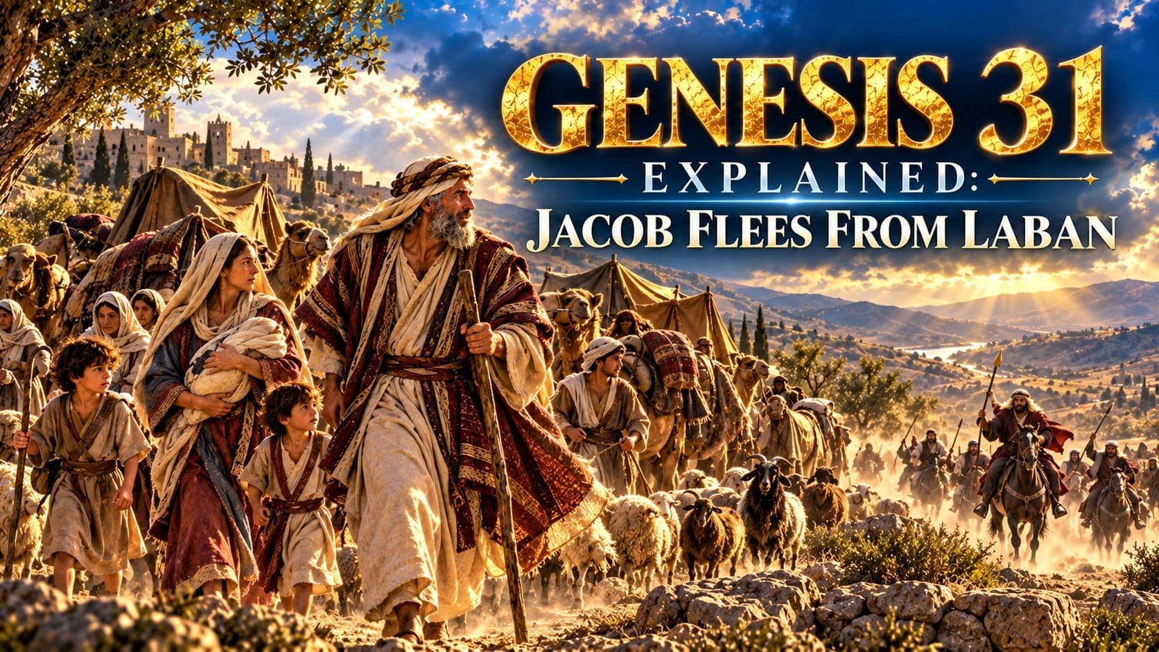 Genesis 31 Explained: Jacob Flees Laban and Makes a Covenant