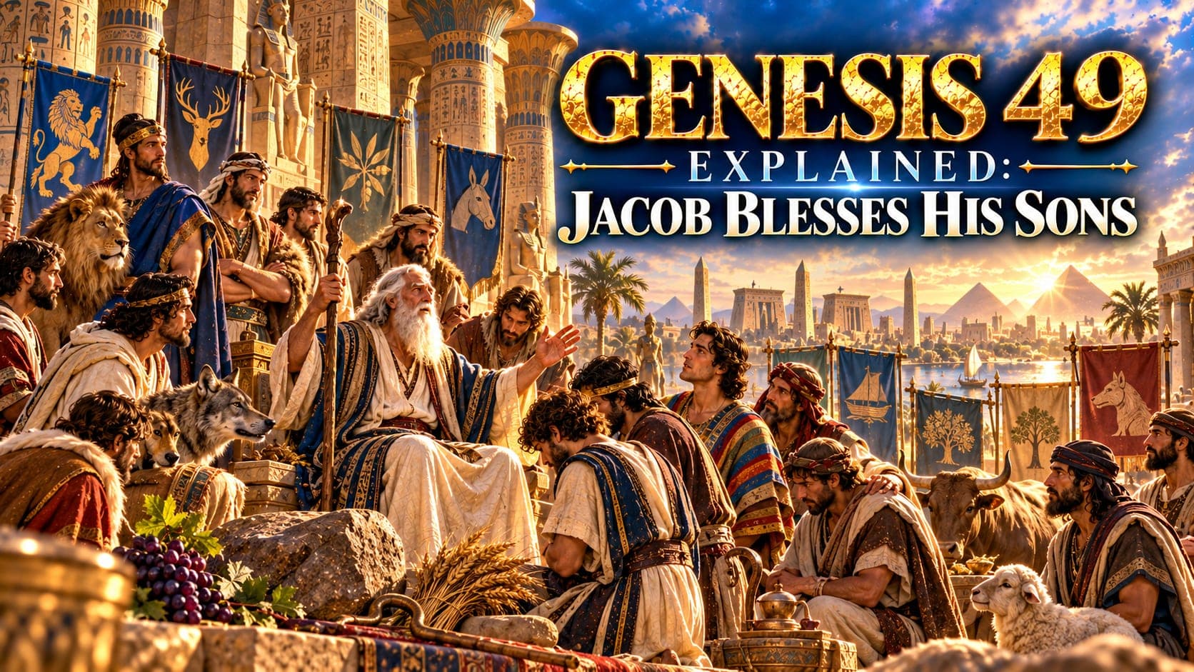 Genesis 49 Explained: Jacob's Final Blessing Over His Twelve Sons