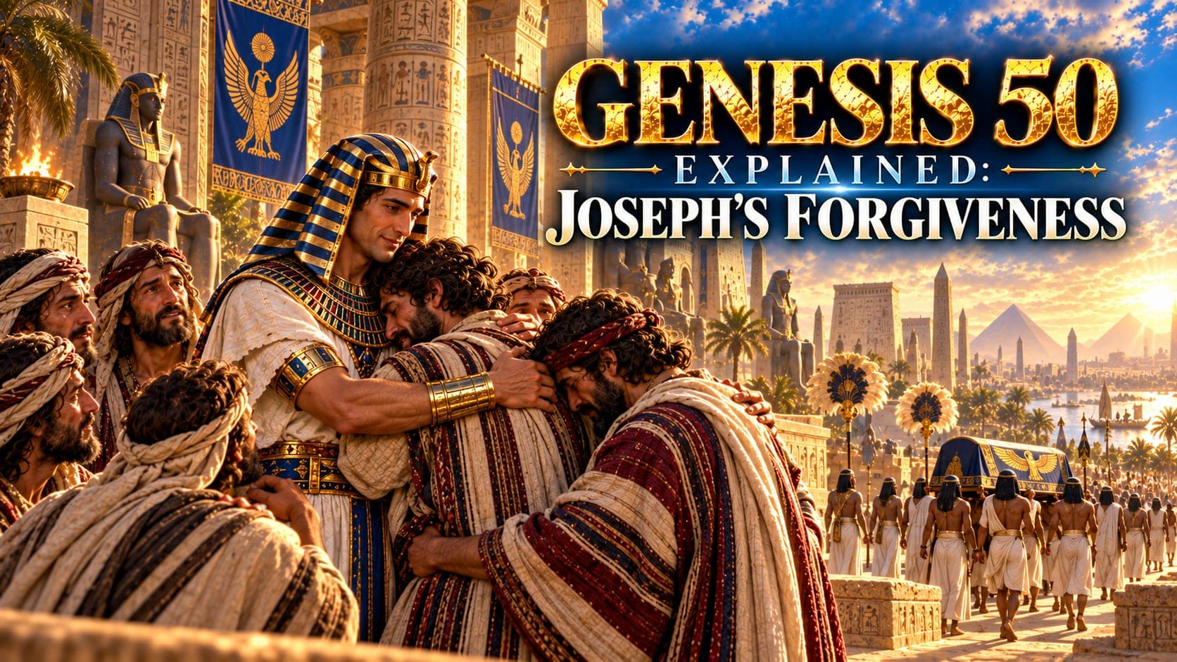 Genesis 50 Explained: Joseph's Forgiveness and a Coffin in Egypt banner