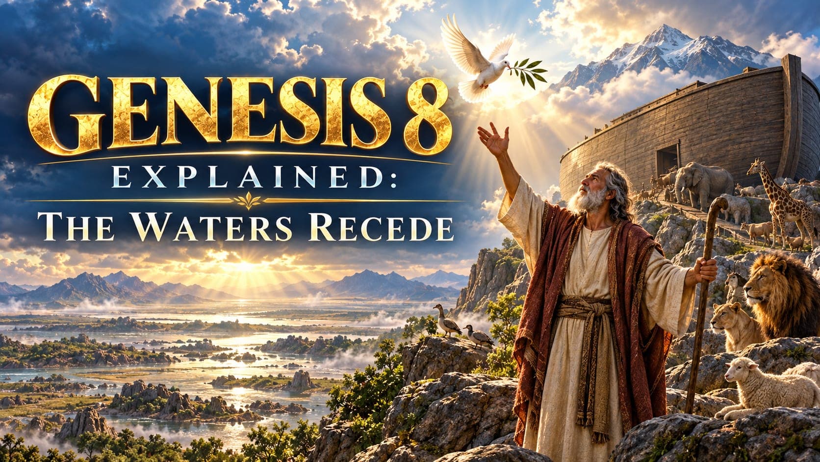 Genesis 8 Explained: The Flood Ends and Noah Leaves the Ark