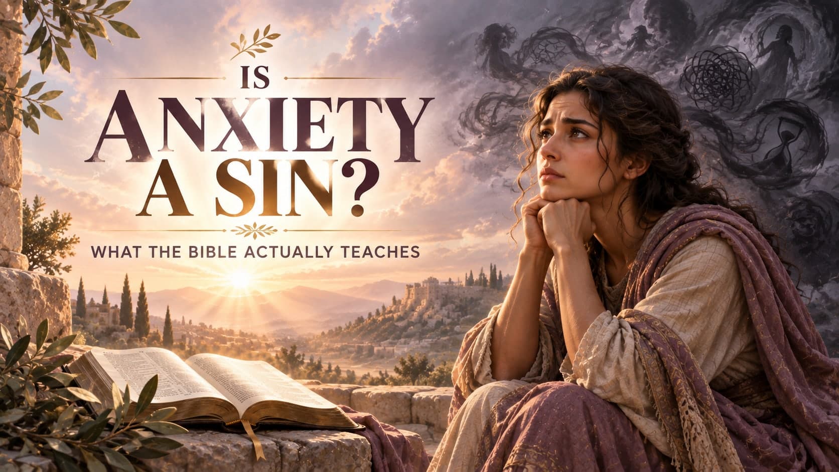 Is Anxiety a Sin? What the Bible Actually Teaches banner