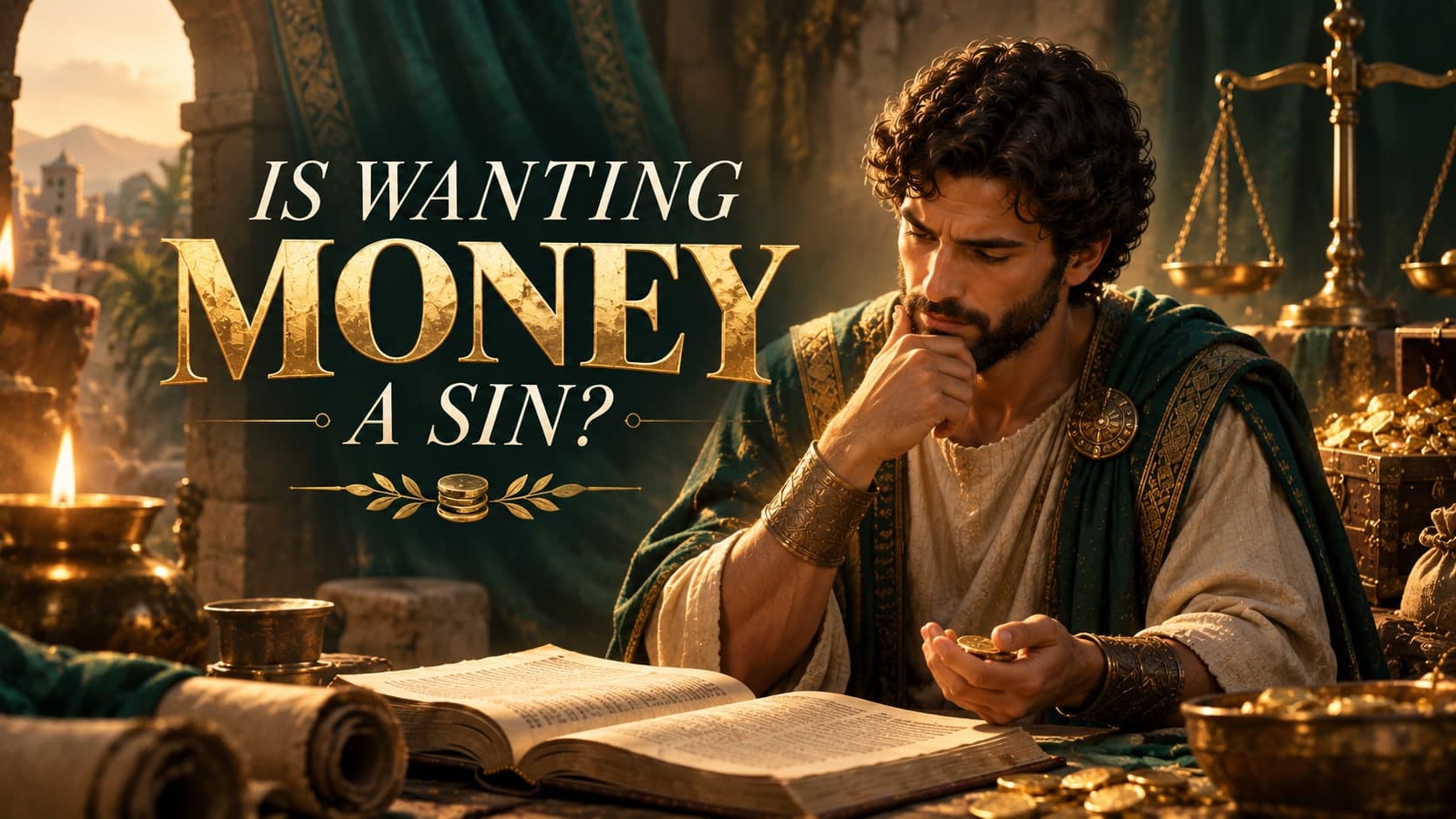 Is Wanting Money a Sin? banner