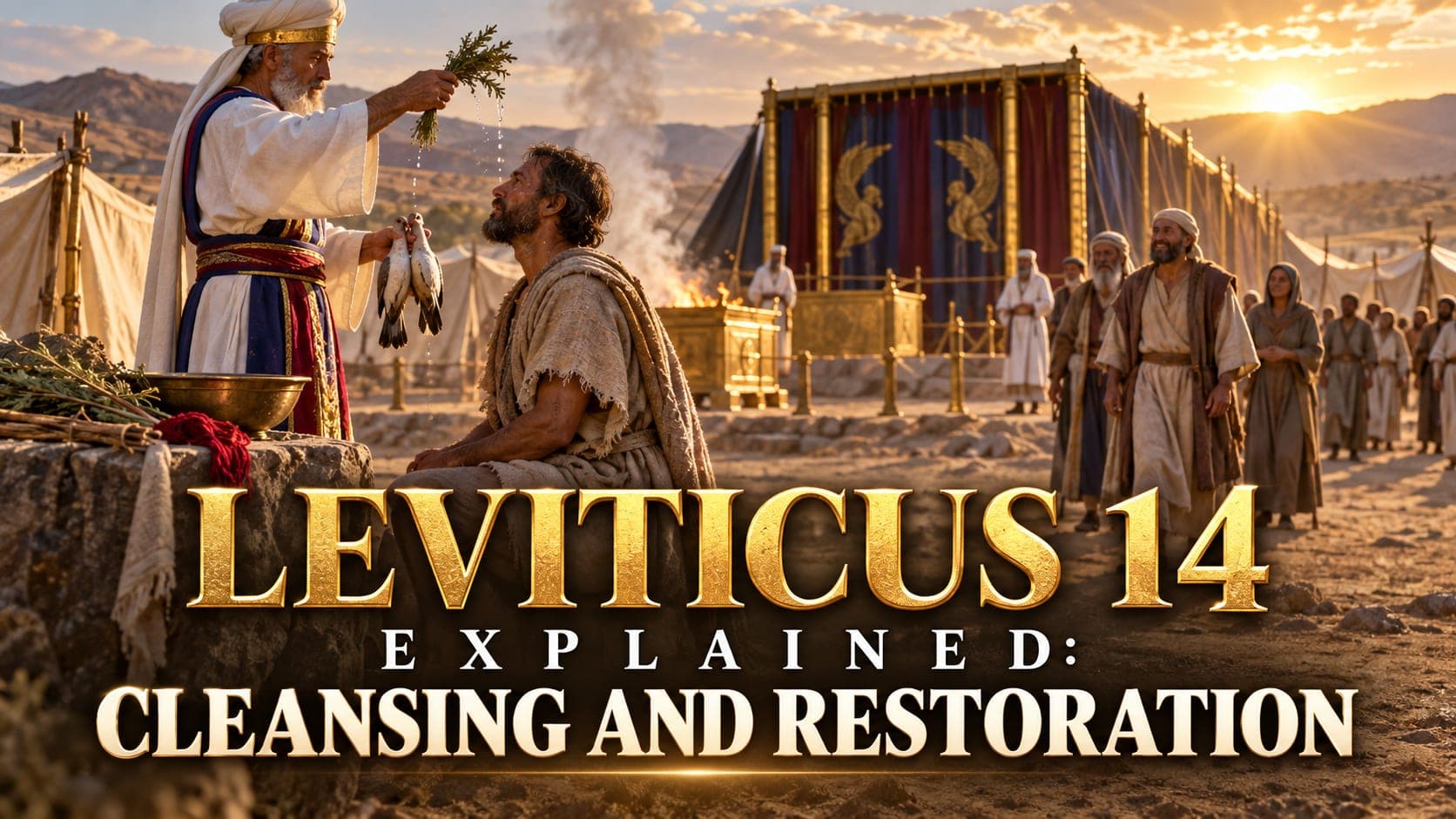 Leviticus 14 Explained: Cleansing a Healed Leper and a Leprous House banner