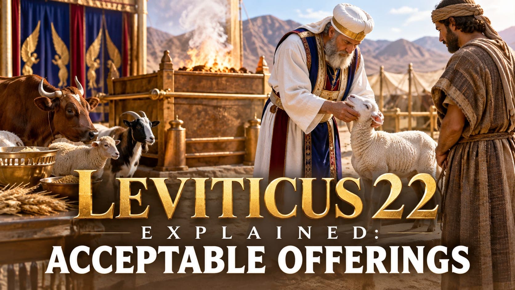 Leviticus 22 Explained: Who Could Eat the Holy Things