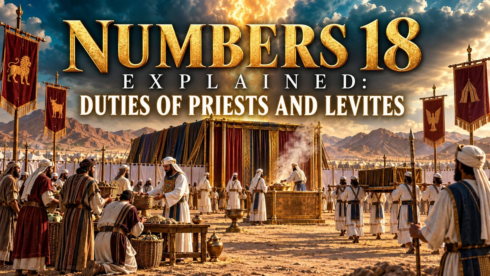 Numbers 18 Explained: Aaron's Priesthood and the Levites' Reward
