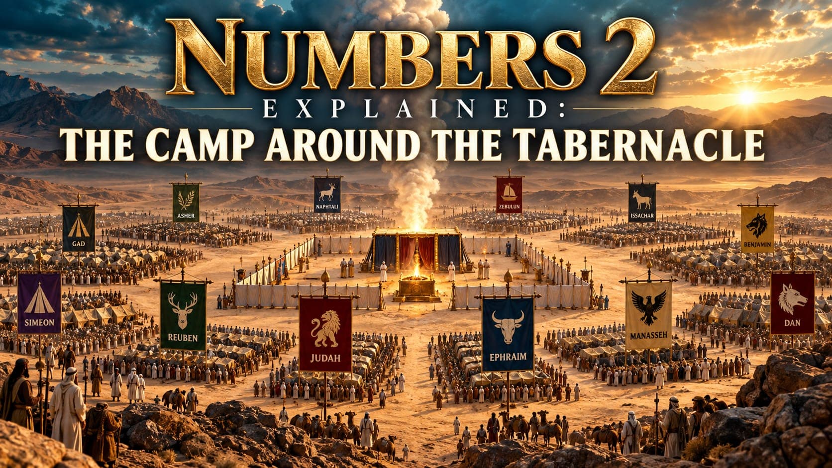 Numbers 2 Explained: Arranging Israel's Camp Around the Tabernacle banner