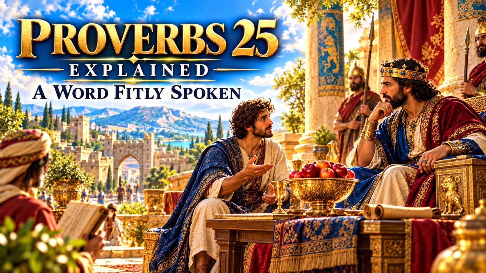 Proverbs 25 Explained: Apples of Gold and a City Without Walls