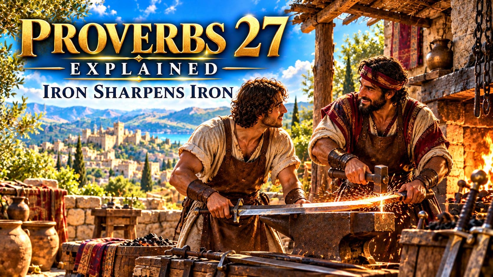 Proverbs 27 Explained: Iron Sharpens Iron and the Wounds of a Friend banner