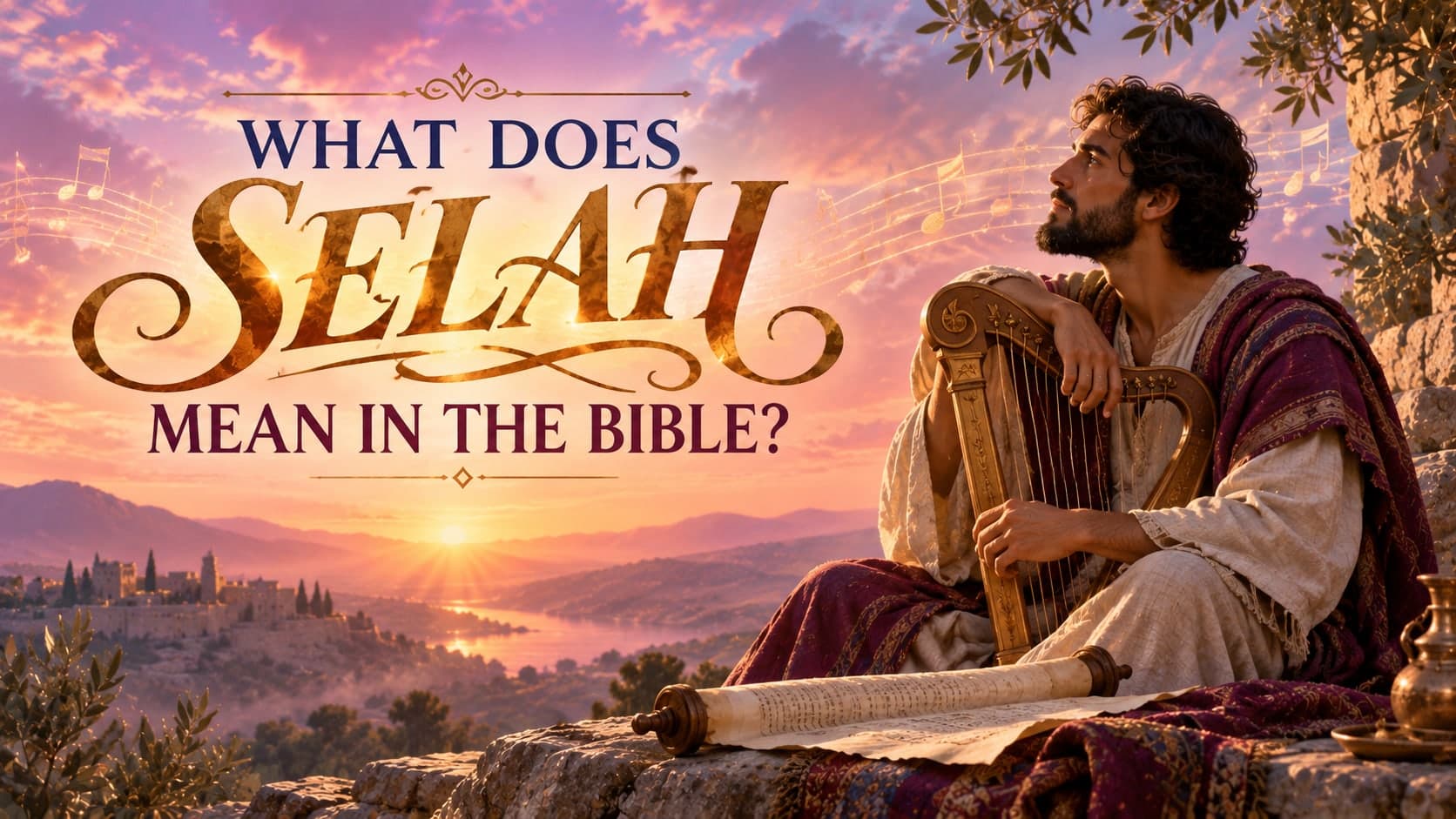What Does Selah Mean in the Bible? banner