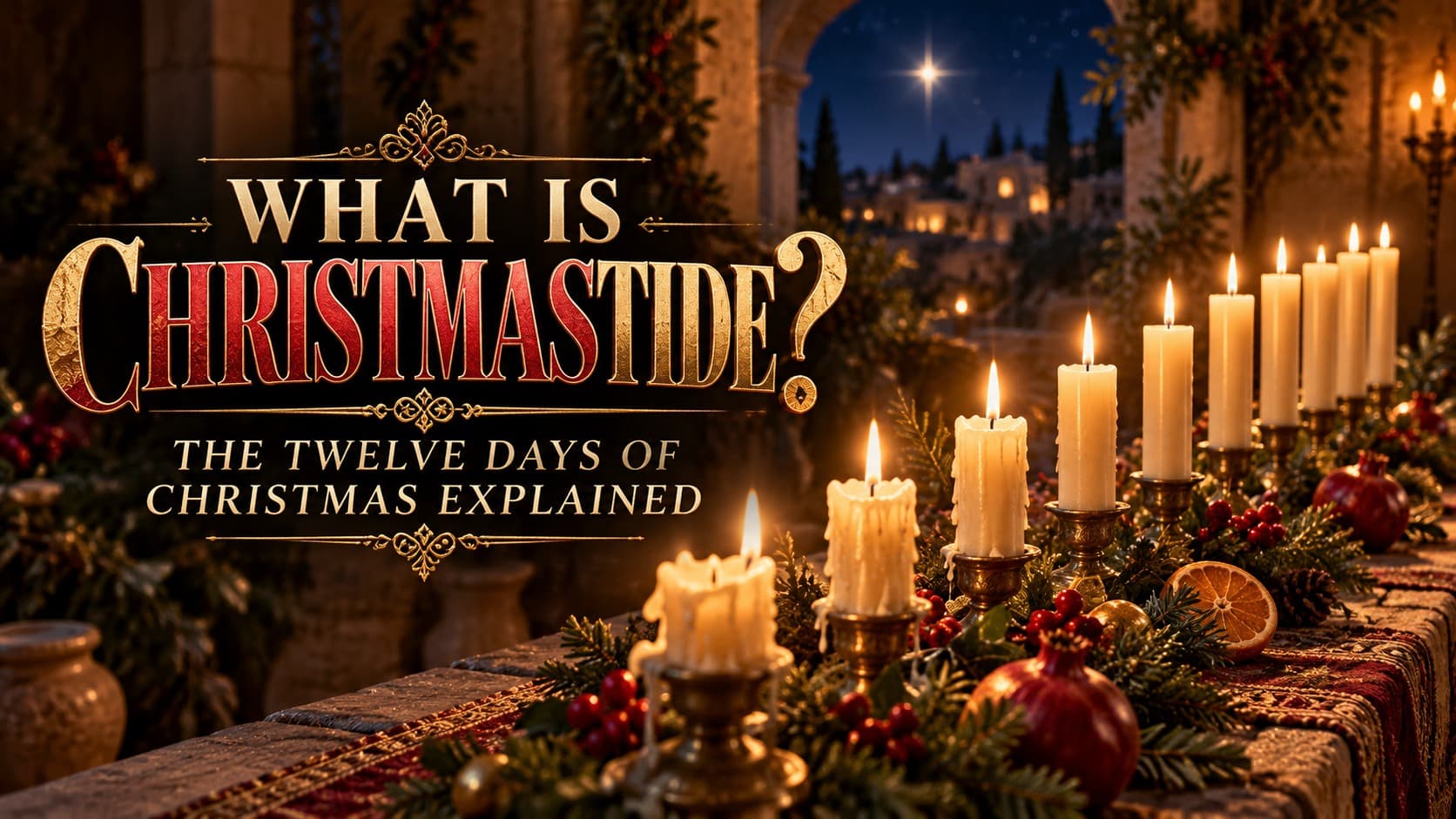 What Is Christmastide? The Twelve Days of Christmas Explained banner