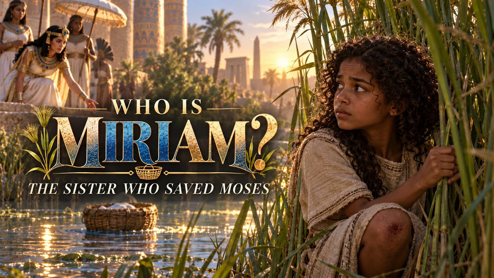 Who Was Miriam in the Bible? The Sister Who Saved Moses banner