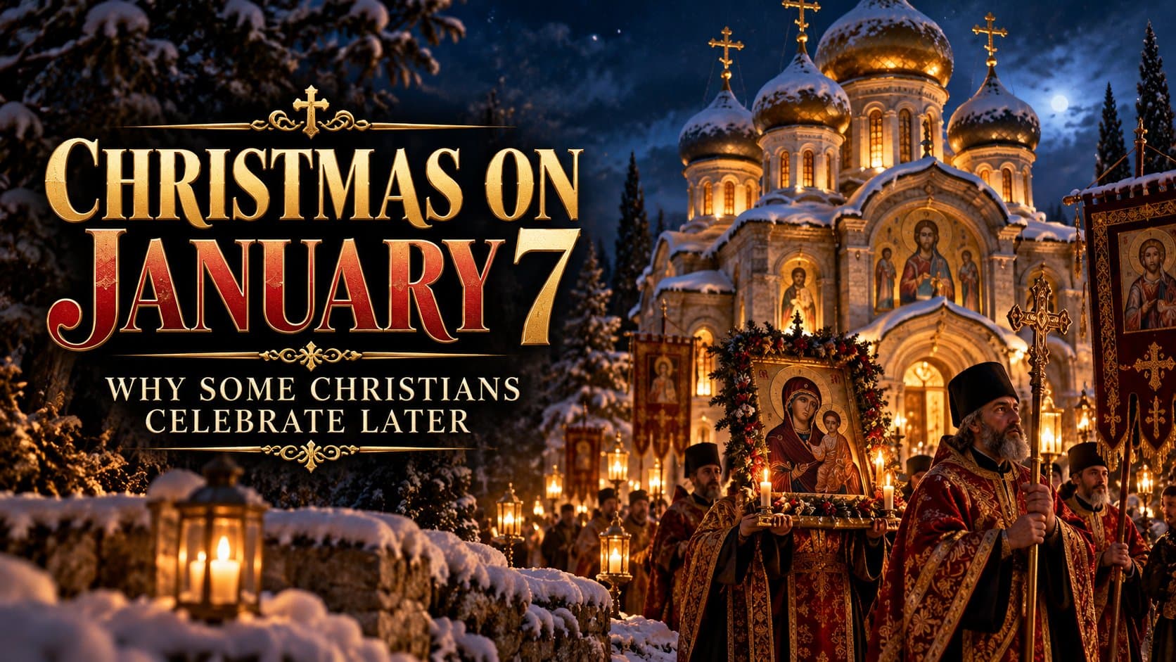 Why Do Some Christians Celebrate Christmas on January 7?