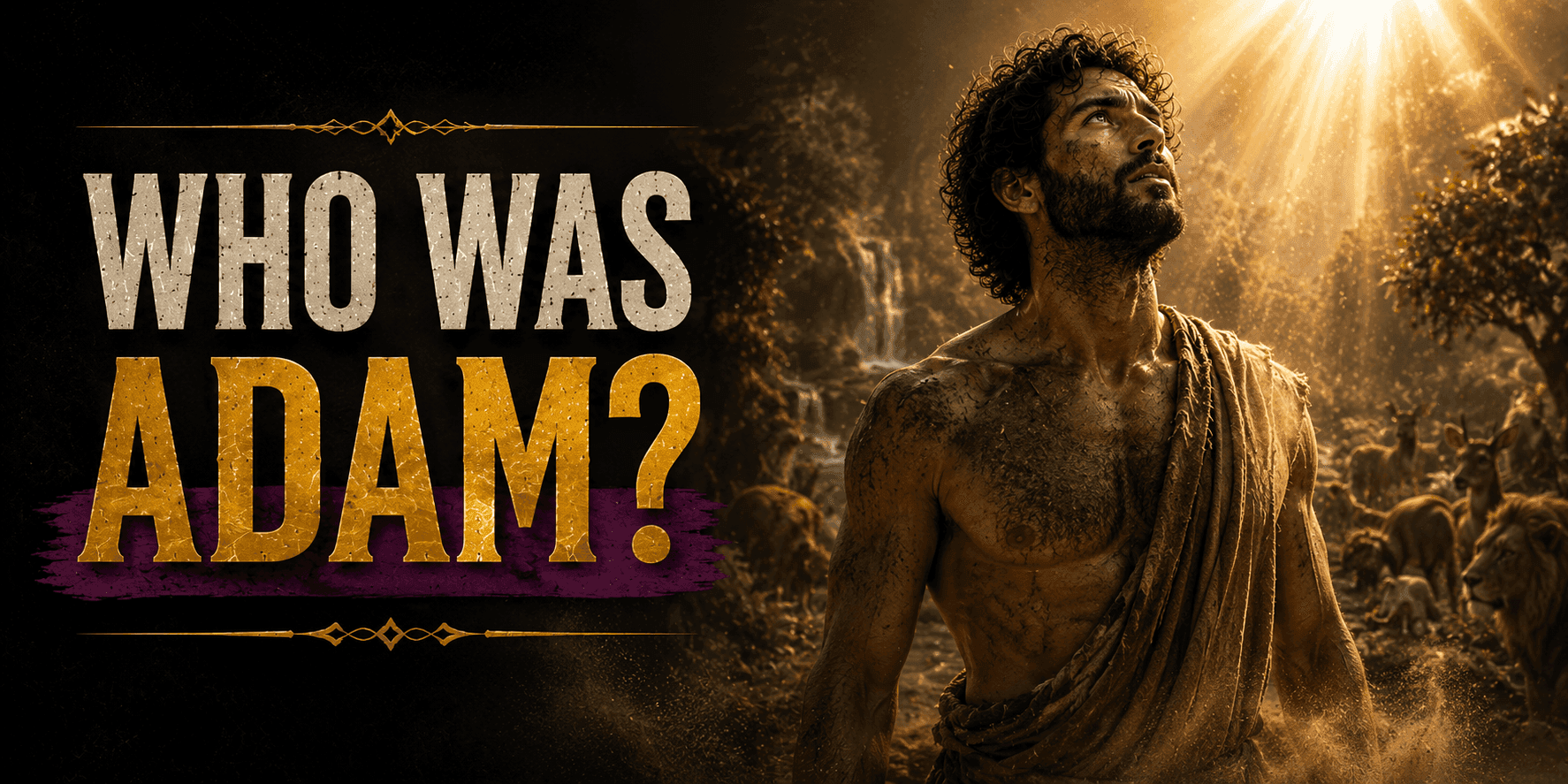 Who Was Adam? banner