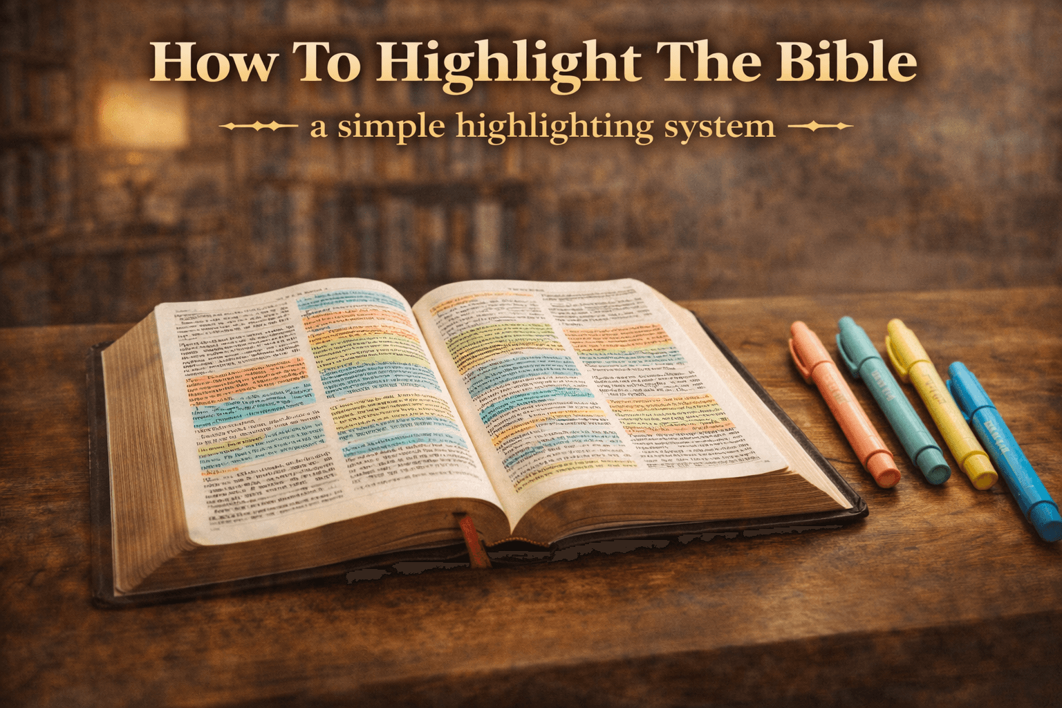 Bible Highlighting Banner