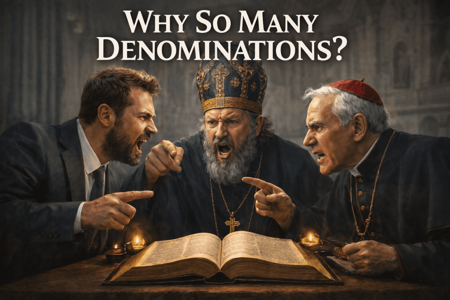 Why So Many Denominations Banner