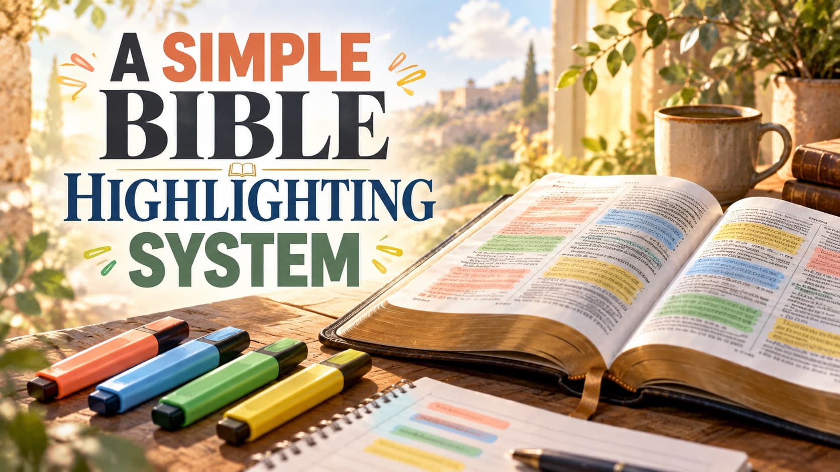 A Simple Bible Highlighting System