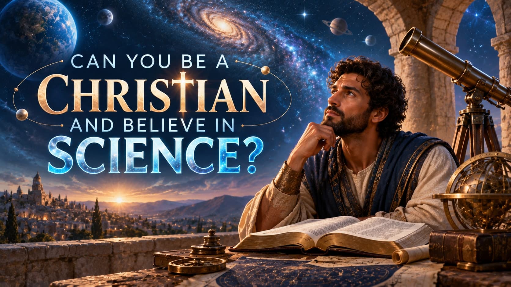 Can You Be a Christian and Believe in Science? banner