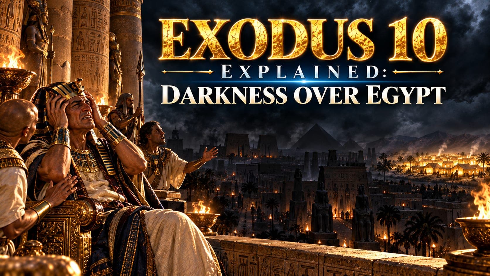 Exodus 10 Explained: Locusts, Darkness, and Pharaoh's Closest Confession banner