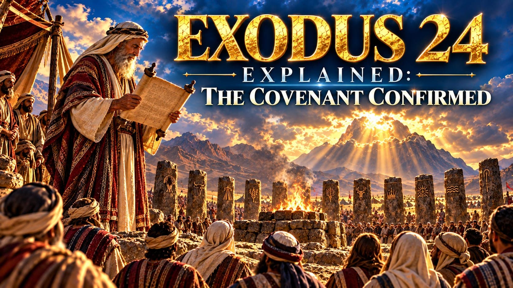 Exodus 24 Explained: Sealing the Covenant in Blood