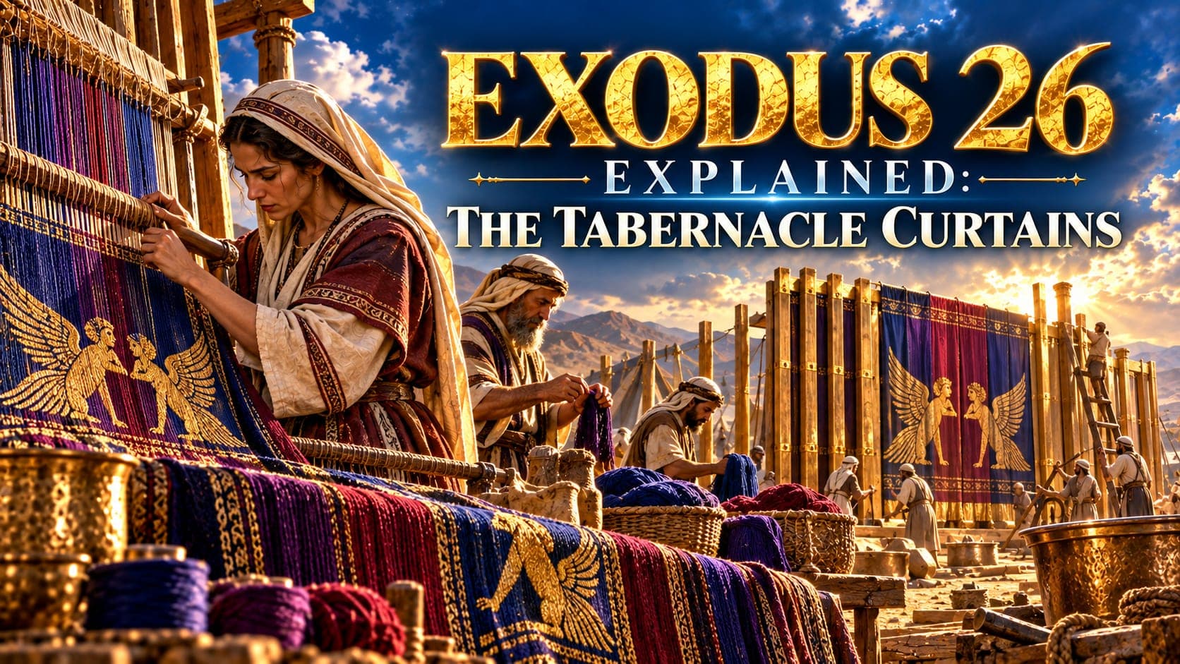 Exodus 26 Explained: The Tabernacle's Walls, Coverings, and Veil