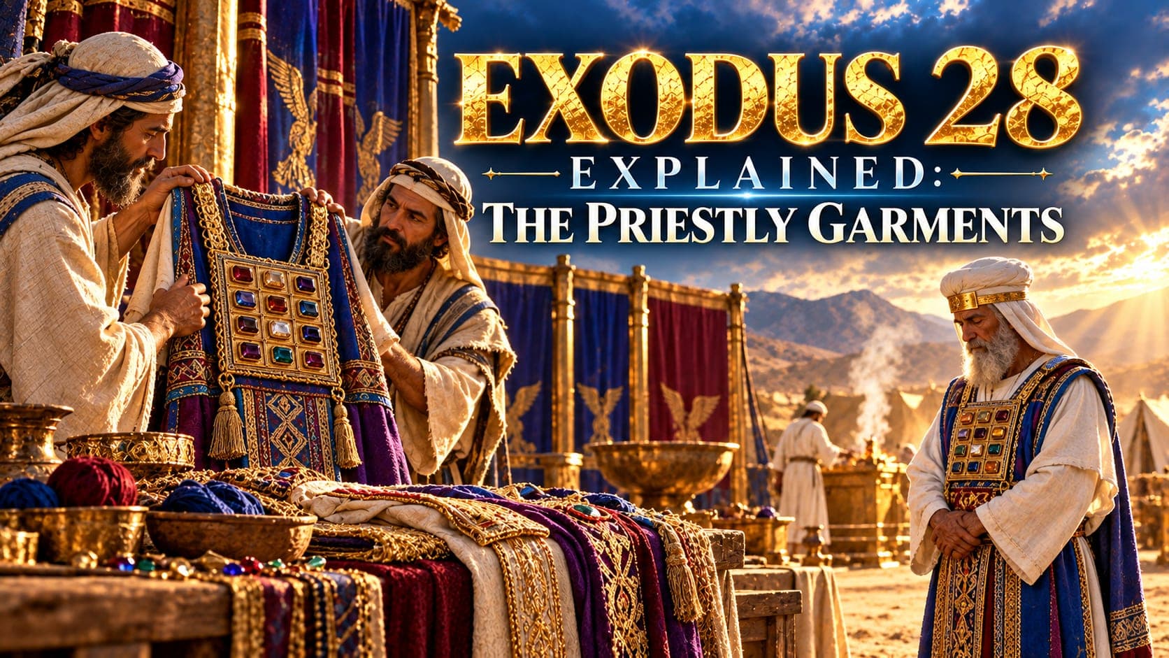 Exodus 28 Explained: The Priestly Garments and the Breastplate