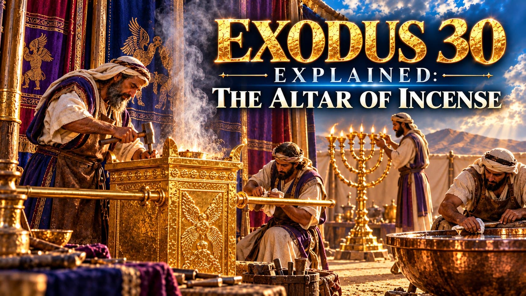 Exodus 30 Explained: Incense, Ransom Money, and Anointing Oil