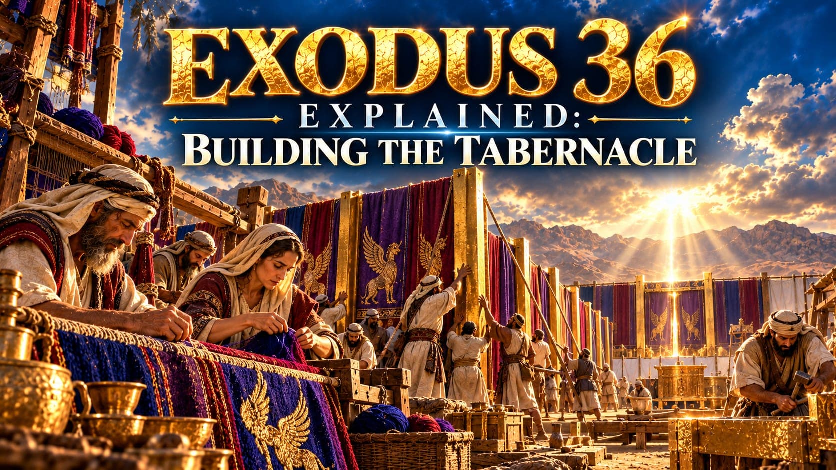 Exodus 36 Explained: Too Much to Give banner