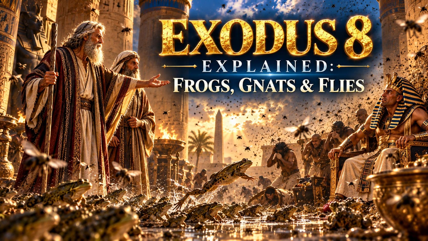 Exodus 8 Explained: Frogs, Lice, and the Finger of God banner