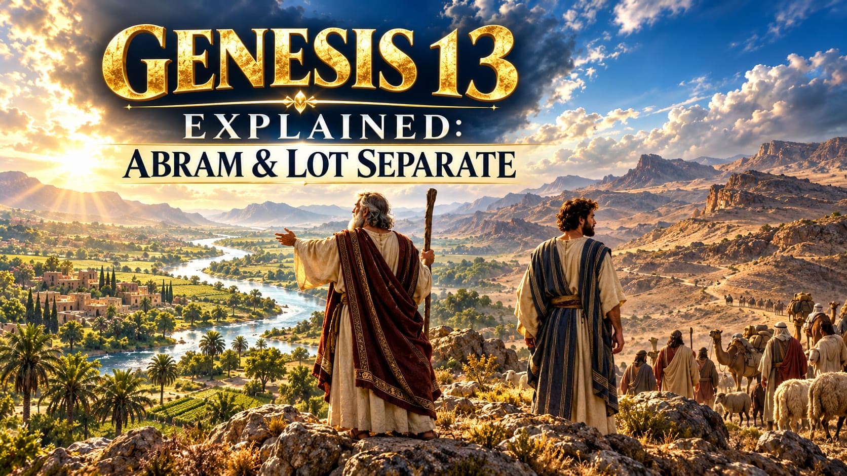 Genesis 13 Explained: Abram, Lot, and the Land Promise Renewed banner