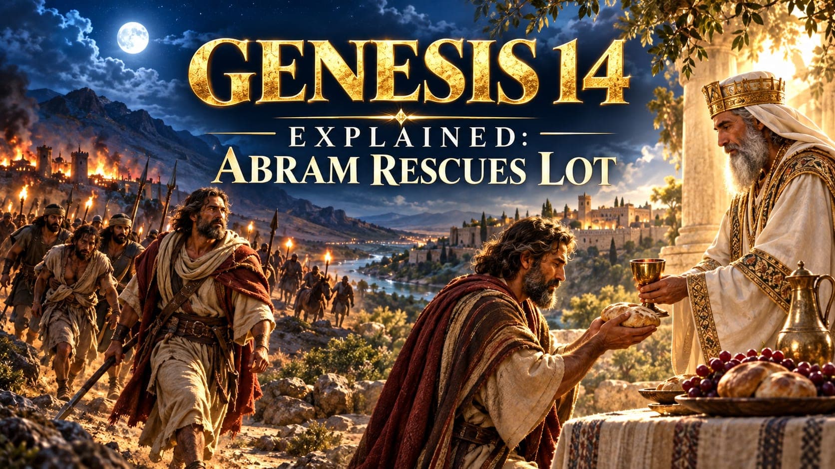 Genesis 14 Explained: The War of the Kings and Melchizedek