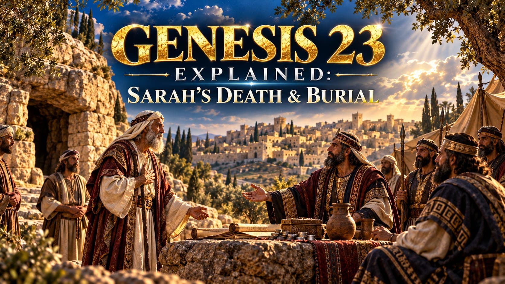 Genesis 23 Explained: Sarah's Death and the Cave of Machpelah banner
