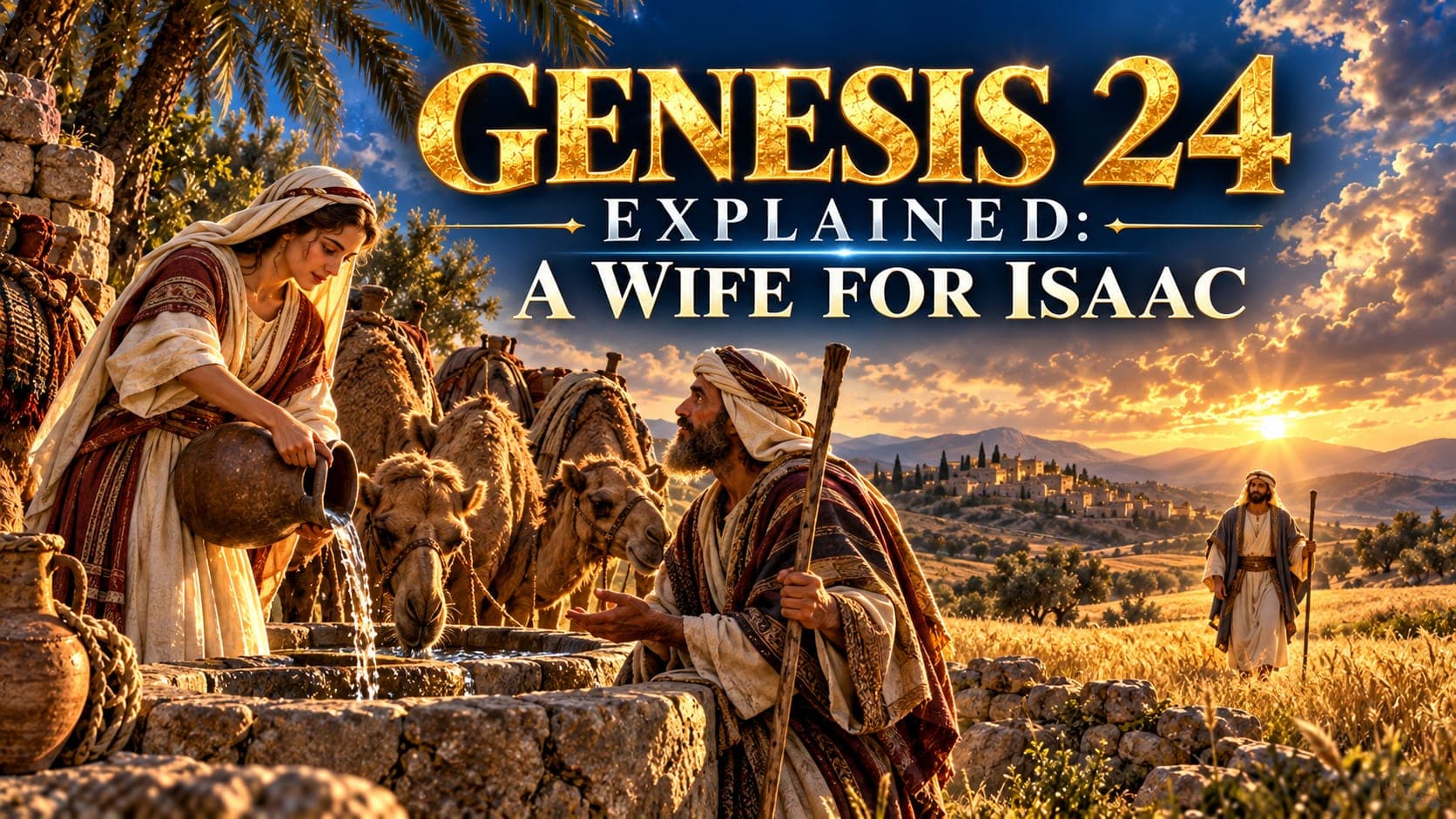 Genesis 24 Explained: The Servant's Prayer and Rebekah at the Well