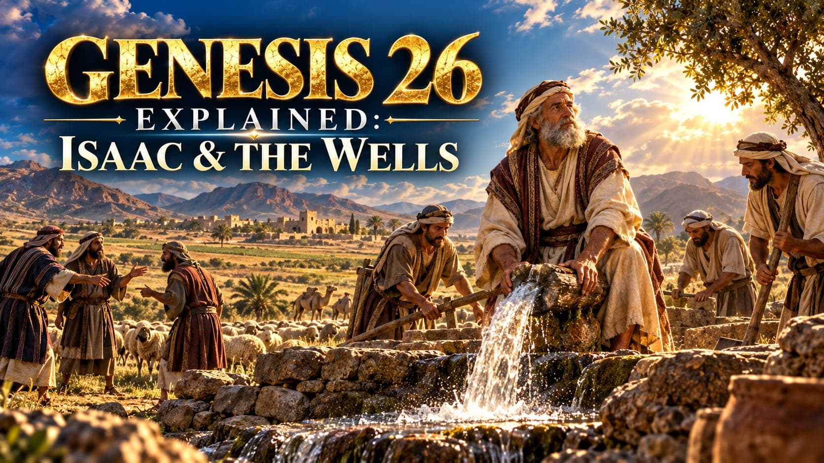 Genesis 26 Explained: Isaac's Famine, a Repeated Lie, and Three Wells banner