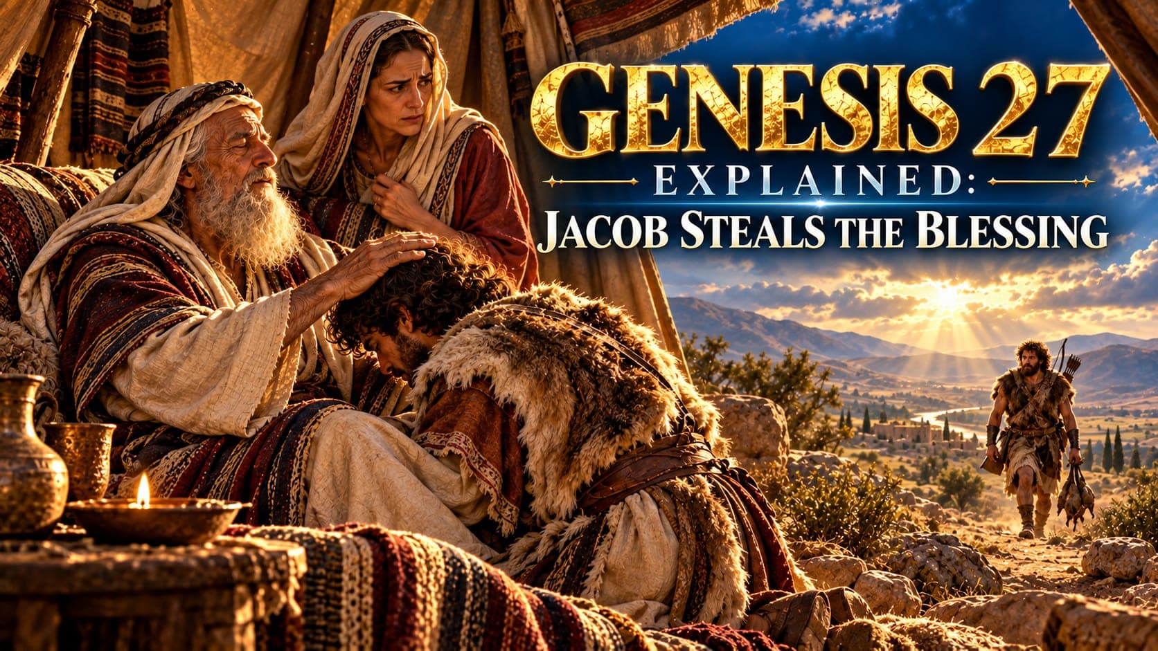 Genesis 27 Explained: Jacob Steals Esau's Blessing banner