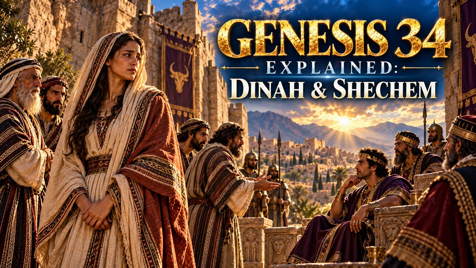 Genesis 34 Explained: Dinah, Shechem, and the Massacre banner