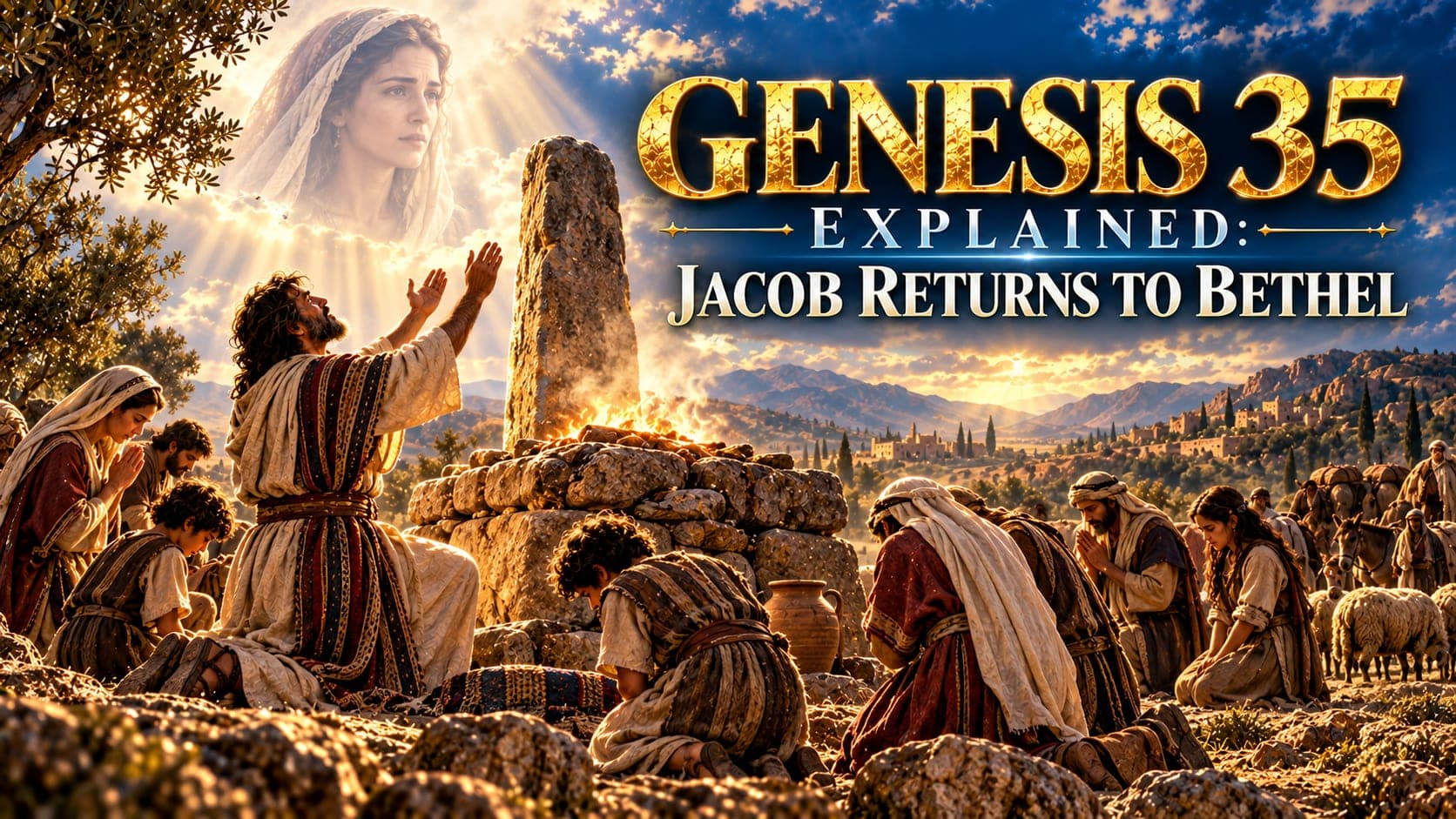 Genesis 35 Explained: Bethel, Rachel's Death, and Israel's Twelve Sons