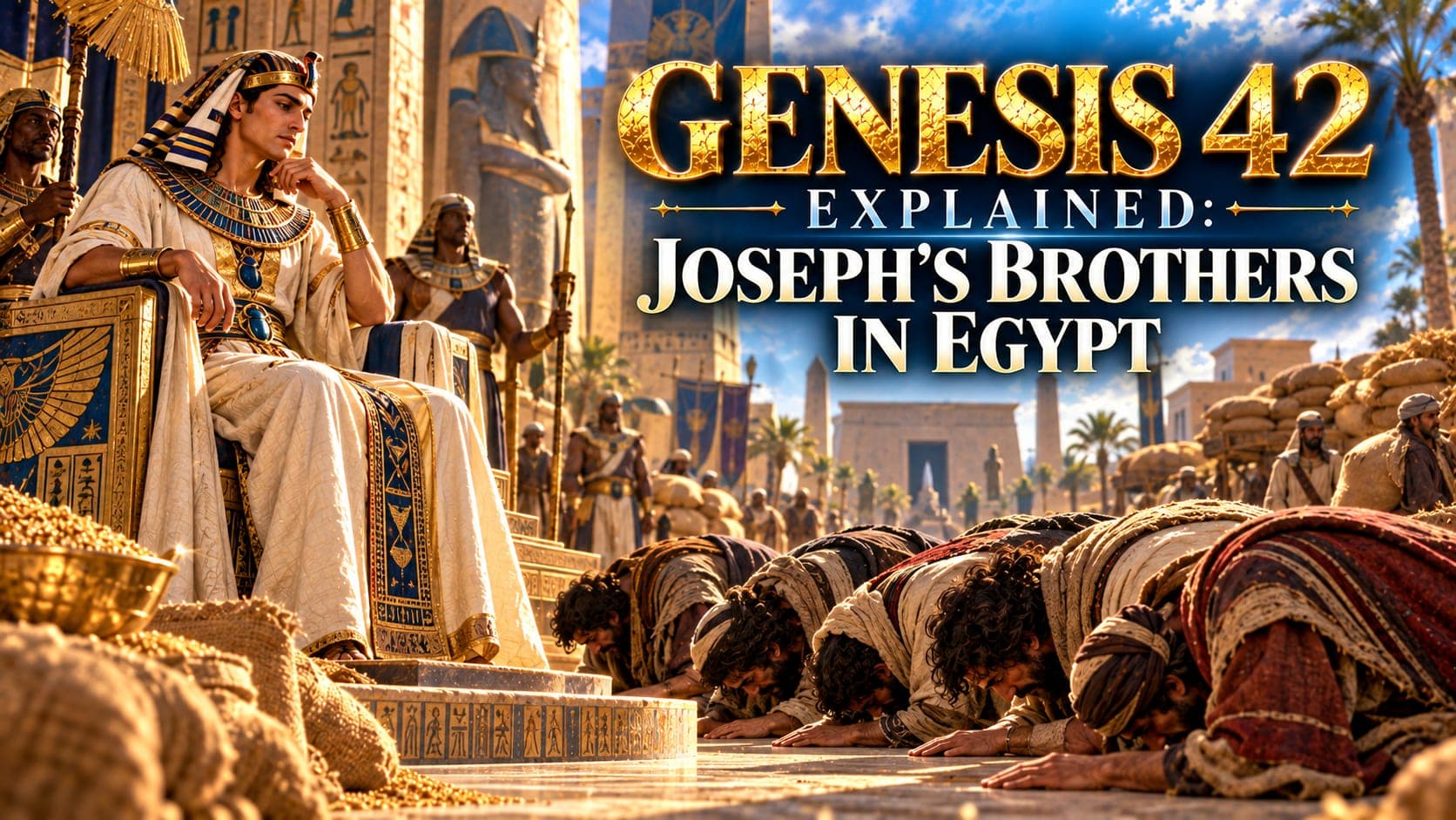 Genesis 42 Explained: Face to Face With the Brother They Sold